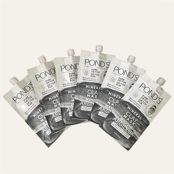 Pond's Pure Detox Mineral Clay Mask - 6pcs x 0.28oz/8g - Picture 3 of 7